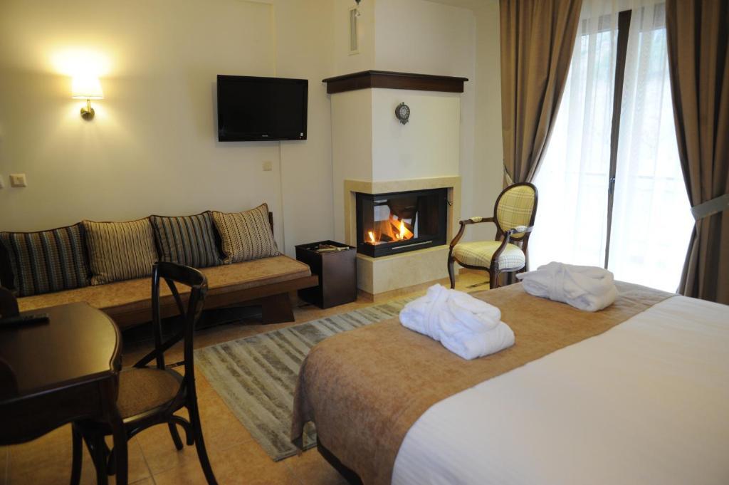 Agapi Luxury Hotel Káto Loutrákion Værelse billede
